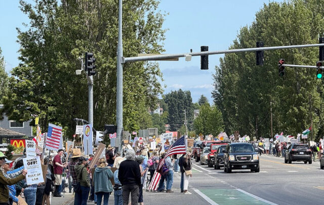 No Kings Protest