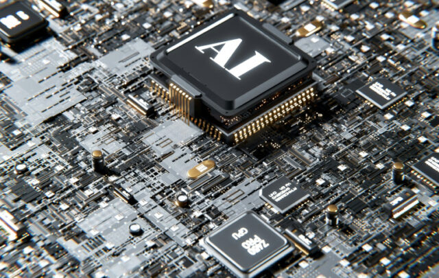 AI on computer chip