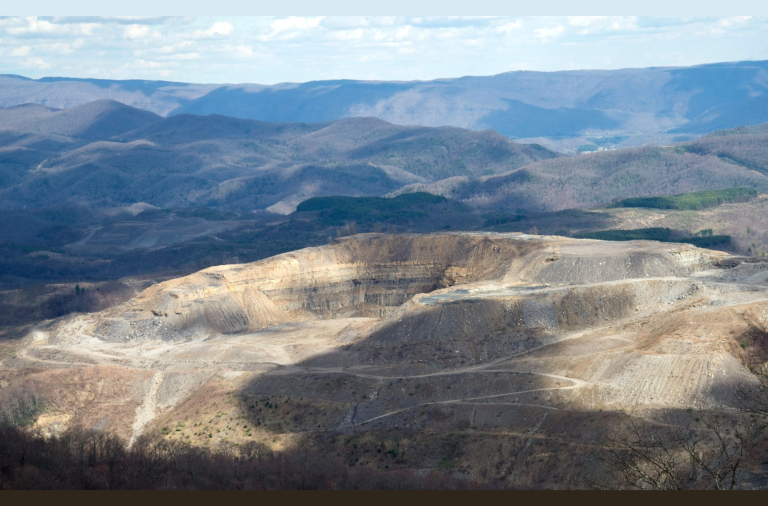 ex coalfield land in Appalachia