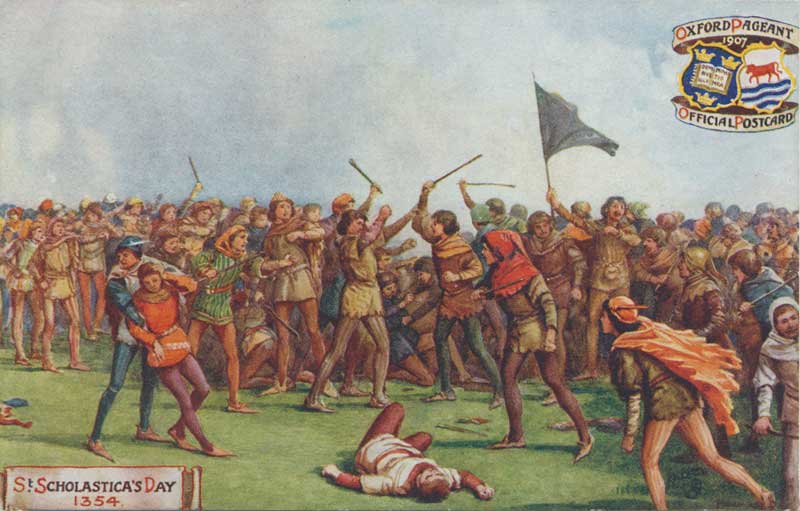 St Scholastica Day riot of 1354.