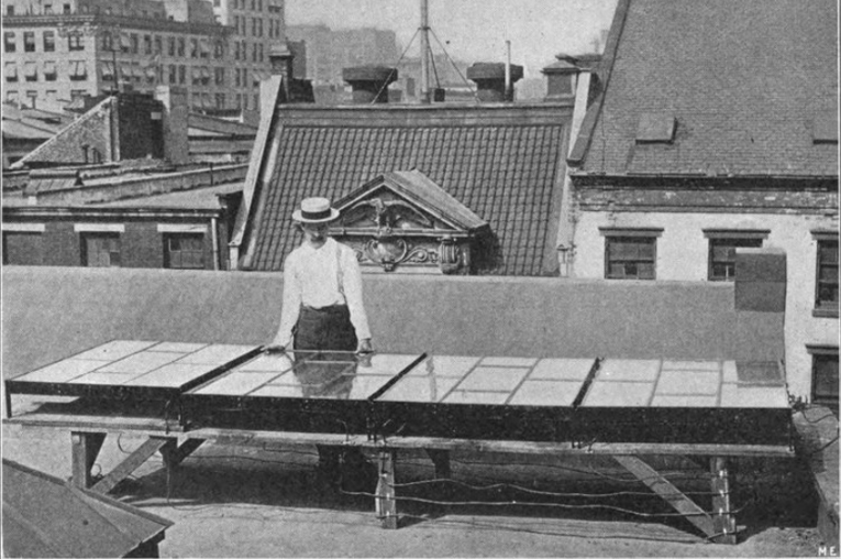George Cove's solar panel